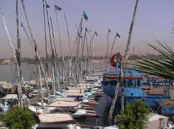 Boote am Nil